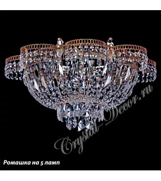 Люстра хрустальная Ромашка Люстра хрустальная Ромашка